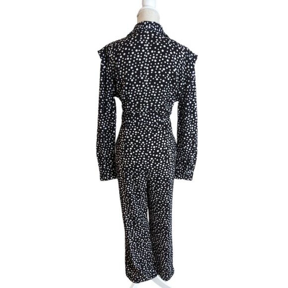 Lapis and Lillies Polka Dot Jumpsuit Pants - Picture 4 of 5
